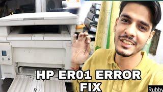 HP LaserJet Pro MFP132a ER01 error and Strange noise from inside