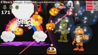 FNaF World: how to find the P.giest/Chica's rainbow boss fight!