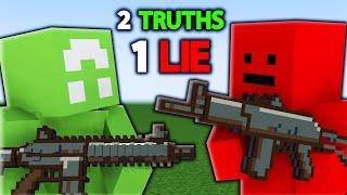 Extreme 2 Truths And 1 Lie in Minecraft