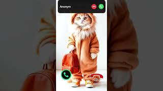 cat is calling::::#cat #cutecat #funny #animals #gato #aiart #youtubeshorts #trendingshorts