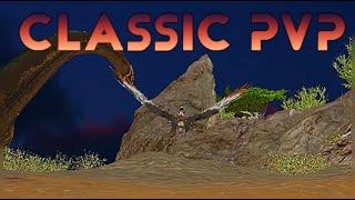 Classic PvP Shenanigans | ARK Official Classic PvP Solo | Destroying Everyone With a Raptor! |