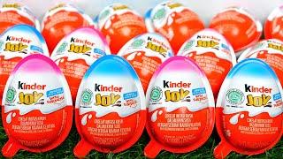 ASMR Opening Kinder Joy Toys – Oddly Satisfying Video Surprise Eggs Kinder Joy Chocolate