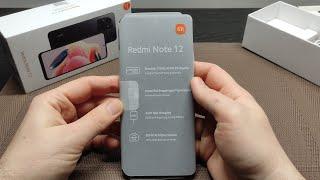 Redmi Note 12 Onyx Gray Unboxing  Detailed and long  4K UHD