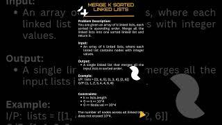 Linked List: Merge k Sorted Lists | Coding Challenge | leetcode 23 | code burner | Day 9 #dsa#coding