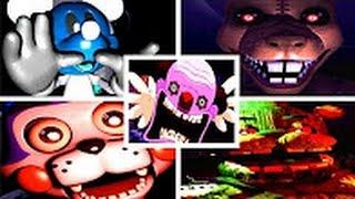 ИГРА ЗА ФАНАТСКИХ АНИМАТРОНИКОВ!! FNaF Games Simulator СКРИМЕРЫ