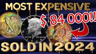 Top 10 Most Expensive Half Dollars Sold in 2024