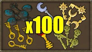 Opening Every Key 100 Times For Massive Loot