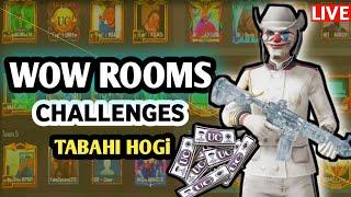 Pubg Mobile Live Wow And Livik Rooms | Uc And Cash Giveaways