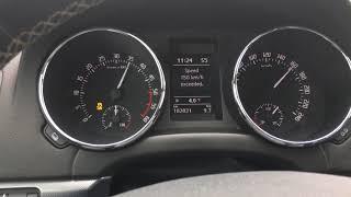 Skoda Yeti 2.0 TDI 140 ps acceleration 0-180 km/h