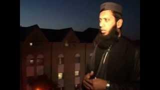 Shari'ah Hilal 29/ Jumadi Al-Ula/ 1429H Crescent Moon Sighting from London Croydon Masjid Roof Top