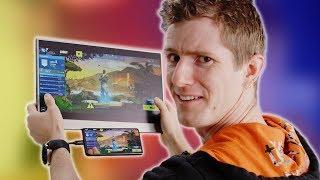 GIANT Phone Gaming! – Gemini Portable TOUCHSCREEN Monitor