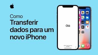 Como transferir dados do antigo iPhone para um novo iPhone – Suporte da Apple