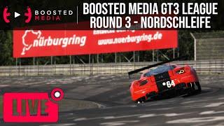 BOOSTED MEDIA GT3 LEAGUE - iRACING | Round 3 - Nordschleife