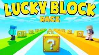 LUCKY BLOCK RACE MET PELLE