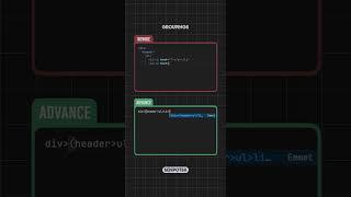 Newbie vs Advance | Junior vs Senior | Web Development | HTML Groupings