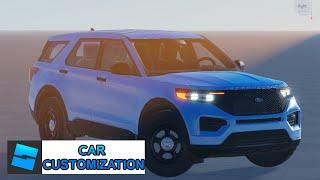 HOW TO MAKE CAR CUSTOMIZATION | ROBLOX STUDIO