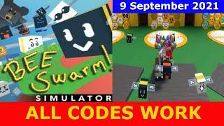 *ALL 28 CODES WORK* Bee Swarm Simulator ROBLOX | September 9, 2021