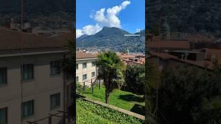 Milano to Lugano the most beautiful train ride ever #milano #lugano #shorts