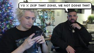 Awkward Moment after Drake tells xQc to "Shut Off" The Weeknd’s Music when it came on