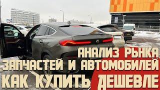 Рынок автозапчастей и автомобилей. Как дешевле купить запчасти и машину.