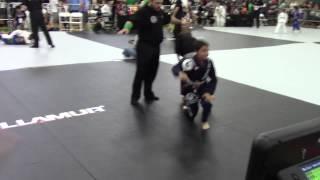Joshua Valdez, All American Jiu Jitsu  Vs Cole Llamas, Gracie Barra Upland