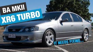 A Closer Look at my Ford BA Falcon Mk II XR6 Turbo Manual! It Needs Fixing Already...