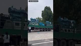 14 inch Sand Dredge Pump Set Driven by WEICHAI 8170 Series 1000 Hp Diesel engine ready for shipyard