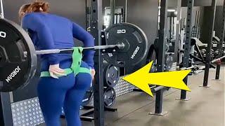 Elastic Bands Fail Workout...Gym Fail