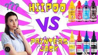 Best Sublimation Ink! Hiipoo or Printers Jack? What Is The Difference?