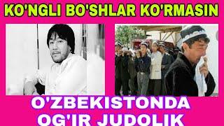 O'ZBEKISTONDA OG'IR JUDOLIK