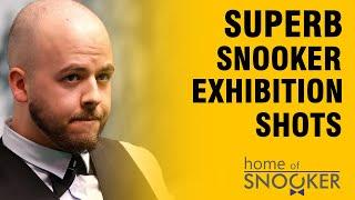 Superb Snooker Exhibition Shots || World Championship 2023!