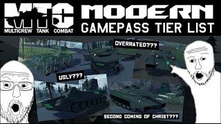 [OUTDATED] The Ultimate Modern Gamepass Tierlist | Multicrew Tank Combat 4