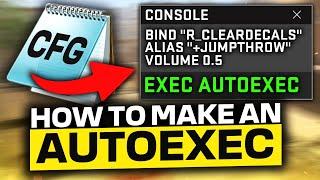 How to Create a Autoexec.cfg for CS2 | Simple Guide (2024)