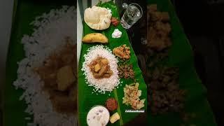 Authentic South Indian Veg Meals  #shorts