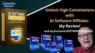 Ai Software Affiliate Review Bonuses and Demo