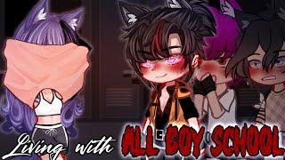 Living With All Boys In School  | GLMM | GCMM Movie 33 | Extra Gachalife Joke