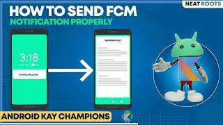 Firebase Cloud Messaging Tutorial - Sending FCM Notifications - Android Studio