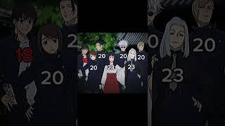 Gojo team journey #shorts #jjk #gojo #geto #jujutsukaisen #naruto
