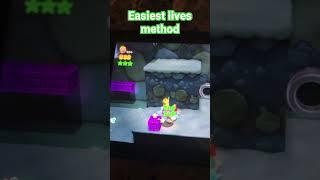 Easiest infinite lives method in Mario 3D World 