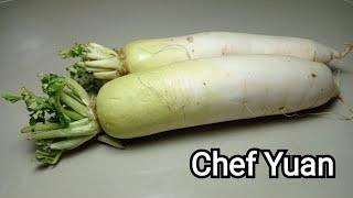 Chinese radish cooking