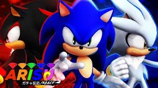 🩸⏱️ Jogos/Games Reage ao  Sonic, Shadow & Silver | Trio SSS (Sonic) - SUPER | Chrono 🩸⏱️