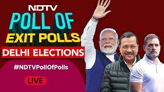 NDTV 24x7 Live TV: Exit Poll 2025 | Delhi Exit Poll | Delhi Election 2025 | Opinion Poll