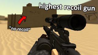 i made the highest recoil gun in phantom forces