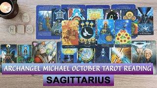 SAGITTARIUS OCTOBER Archangel Michael Tarot Reading🪄#sagittarius #sagittariustarot #archangeltarot