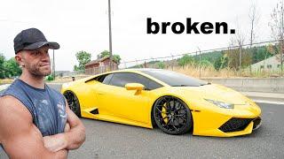 I BOUGHT A LAMBORGHINI THAT I CAN'T DRIVE...