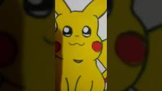 Art with harsh gautam 1| Pikachu | like and subscribe please support me