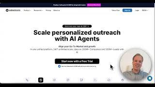 Salestools Youtube intro video to AI SDRs