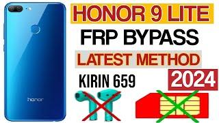 Honor 9 lite lld-l21 9.1.0 frp bypass / Honor 9 lite frp bypass 2024 / honor 9 lite frp bypass