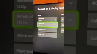 Unlock *1440p @120hz on Xbox Series X*  #shorts #xbox #pcgaming #monitor