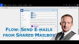 Flow that Sends E-mails from a Shared Mailbox